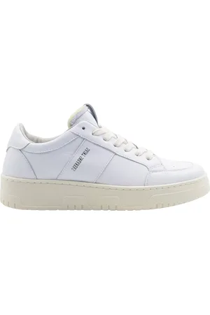 SAINT SNEAKERS Sko, Dame, Hvid, 39 EU, Læder, Hvide Læder Basket Sneakers