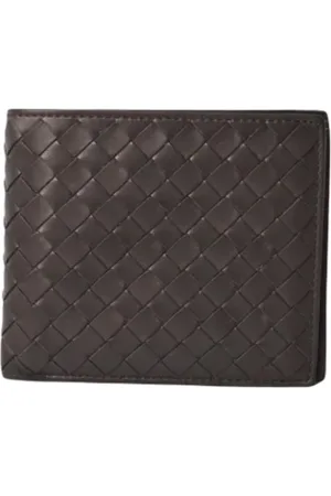 Bottega Veneta Pre-owned, Herre, Grå, ONE SIZE, Tyl, Pre-owned Laeder punge