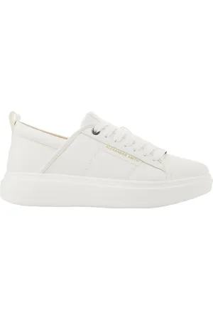 Alexander Smith Sko, Herre, Hvid, 45 EU, Læder, Hvide Vegan Læder EcoWembley Sneakers