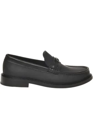 Moschino Sko, Herre, Sort, 44 EU, Sorte flade sko