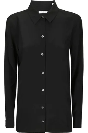Equipment Bluser & Skjorter, Dame, Sort, XS, Uld, Sort Kvinders Skjorte