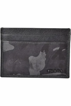 Prada Pre-owned, Herre, Sort, ONE SIZE, Tyl, Pre-owned Canvas punge
