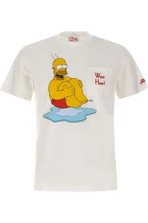 MC2 SAINT BARTH Top, Herre, Hvid, 2XL, T-shirts