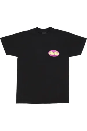 Huf Top, Herre, Sort, S, Bomuld, Sort Liquormart Tee Kortærmet T-shirt