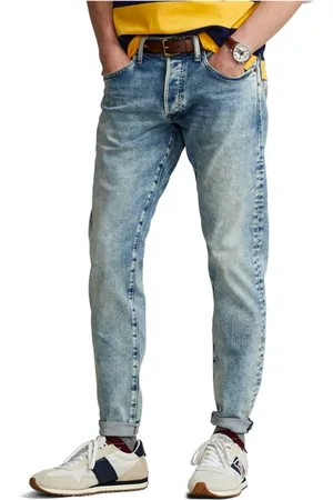 Ralph Lauren Jeans, Herre, Blå, W34 L32, Bomuld, Sullivan Jeans - Lyseblå