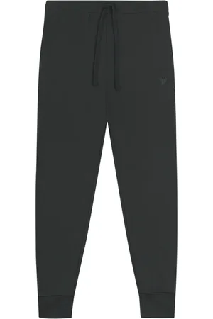 Lyle & Scott Bukser, Herre, Grå, XL, Uld, Tonal Eagle Skinny Sweatpant