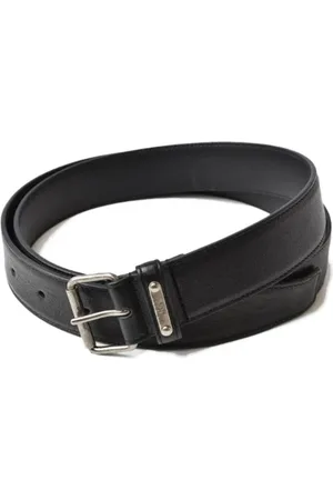 Saint Laurent Pre-owned, Herre, Sort, ONE SIZE, Tyl, Pre-owned Laeder baelter