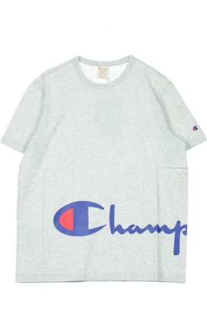 Champion Top, Herre, Grå, M, Hamp, Lys Grå Crewneck T-shirt til Mænd
