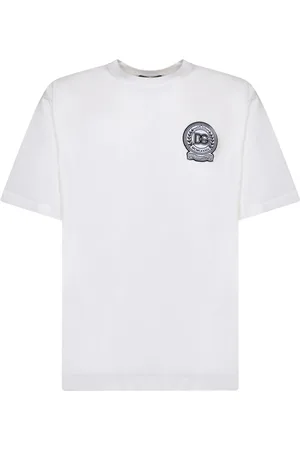 Dolce & Gabbana Top, Herre, Hvid, M, Bomuld, Hvide T-shirts & Polos til Mænd