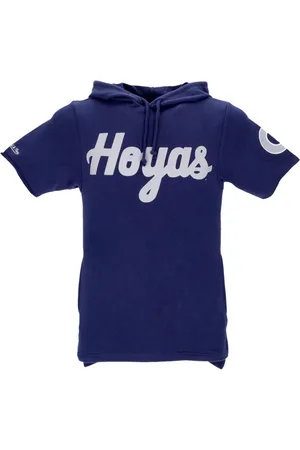 Mitchell & Ness Sweathshirts & Hoodies, Herre, Blå, M, Bomuld, Georgetown Hoyas Game Day Hoodie