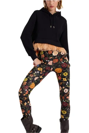 La DoubleJ Bukser, Dame, Flerfarvet, L, Skinny Jersey Leggings