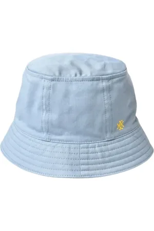 Hermès Pre-owned, Dame, Blå, ONE SIZE, Bomuld, Pre-owned Bomuld hatte