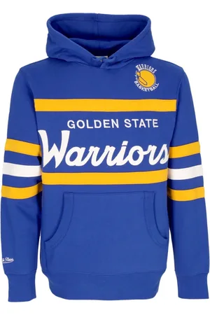 Mitchell & Ness Sweathshirts & Hoodies, Herre, Blå, L, Bomuld, NBA Head Coach Hoodie Original Team Colors