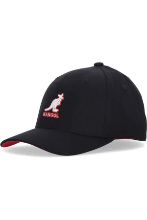 Kangol Tilbehør, unisex, Sort, L/XL, Uld, Buet Skygge Uld Flexfit Kasket Sort