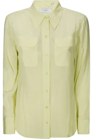 Equipment Bluser & Skjorter, Dame, Grøn, M, Slim Signature Skjorte