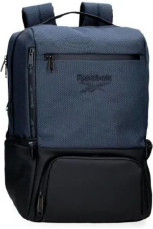 Reebok Taske, unisex, Blå, ONE SIZE, Uld, Stilfuld rygsæk med laptop rum