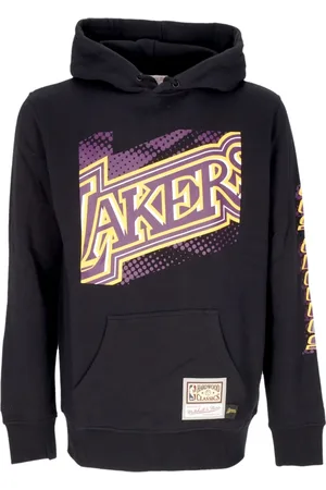 Mitchell & Ness Sweathshirts & Hoodies, Herre, Sort, L, Bomuld, NBA Big Face 7.0 Hoodie Sort