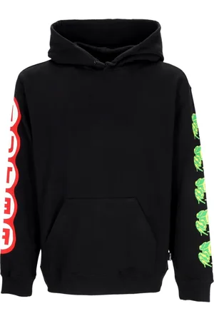 IUTER Sweathshirts & Hoodies, Herre, Sort, L, Bomuld, Sort Letvægts Giftig Hoodie
