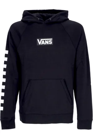 Vans Sweathshirts & Hoodies, Herre, Blå, XL, Bomuld, Sortternet hættetrøje langærmet