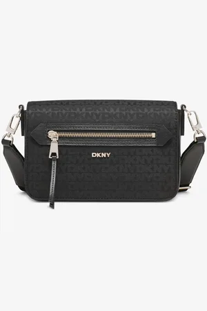 DKNY Taske, Dame, Sort, ONE SIZE, Uld, Ikonisk Crossbody Bryant Ave Taske