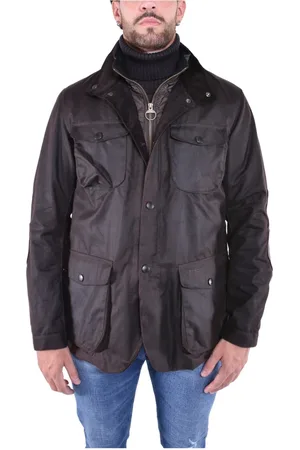 Barbour Jakke, Herre, Brun, XL, Bomuld, Klassisk Tartan Voksjakke