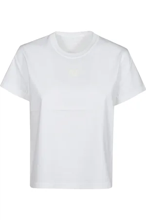 Alexander Wang Top, Dame, Hvid, S, Bomuld, Logo Essential T-Shirt