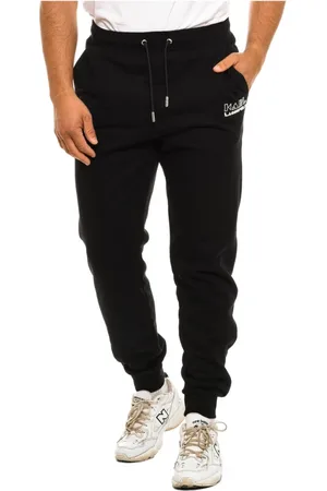 Karl Lagerfeld Bukser, Herre, Sort, XL, Bomuld, Sporty Sweatpants