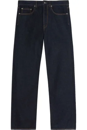 Palm Angels Jeans, Herre, Blå, W32, Denim, Blå denim jeans med klassiske lommer
