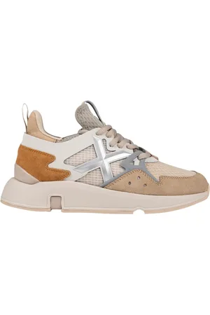 Munich Sko, Dame, Flerfarvet, 37 EU, Polyester, Clik Dame Sneaker Hvid