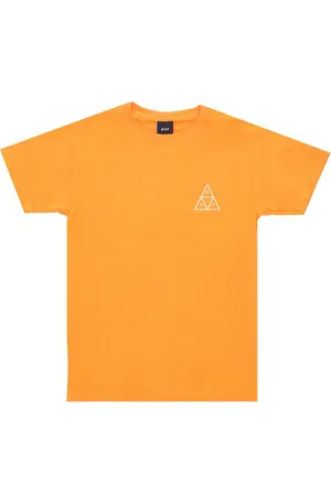 Huf Top, Herre, , XL, Bomuld, Trekantet T-shirt Sikkerhedsorange Herre T-shirt