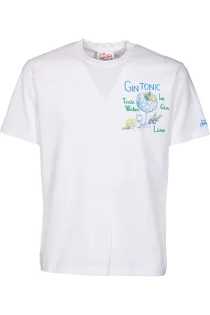 MC2 SAINT BARTH Top, Herre, Hvid, M, Bomuld, T-shirts