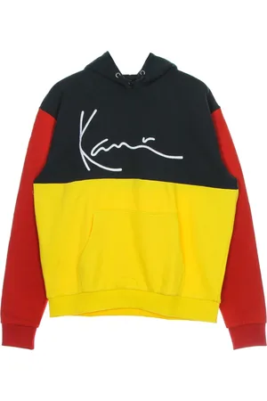 Karl Kani Sweathshirts & Hoodies, Herre, Flerfarvet, S, Bomuld, Farveblok Teddy Hoodie