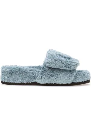Nº21 Sko, Dame, Grå, 38 EU, Uld, Stilfulde Slides Sandaler
