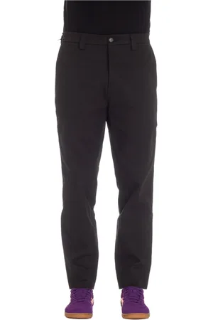 haikure Bukser, Herre, Sort, W32, Bomuld, Sort Baggy Chino Bukser