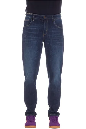 PT Torino Jeans, Herre, Blå, W36, Denim, Mørk Regular Denim Jeans
