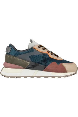 Munich Sko, Dame, Flerfarvet, 40 EU, Læder, Retro Sporty Pulsar Brun Sneakers