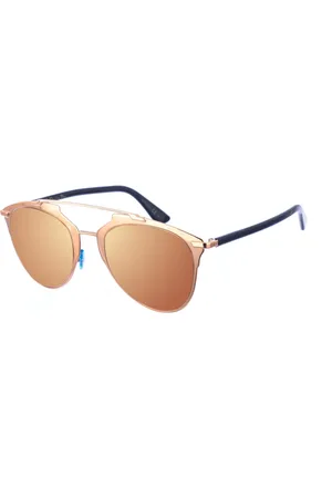 Dior Tilbehør, Dame, Gul, ONE SIZE, Aviator Metal Solbriller