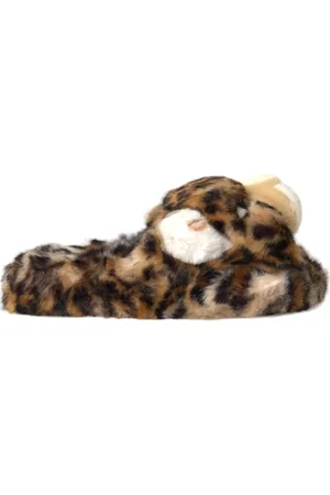 Dolce & Gabbana Sko, Dame, Brun, 36 EU, Polyester, Brun Tiger Flade Sandaler Sko