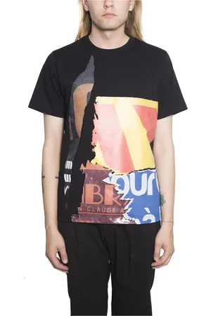 JUUN.J Top, Herre, Sort, S, Bomuld, Bomuldstryk T-shirt