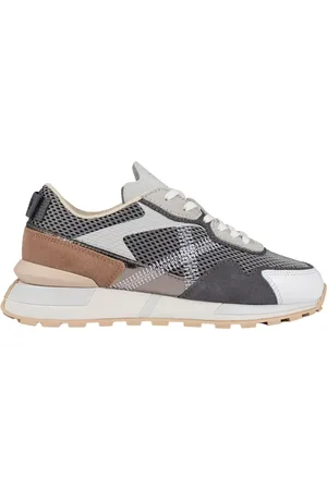 Munich Sko, Dame, Flerfarvet, 37 EU, Læder, Retro-sporty Pulsar Hvide Sneakers