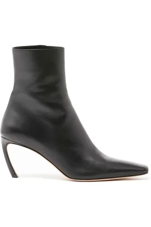 Lanvin Sko, Dame, Sort, 36 EU, Uld, Stilfulde Ankelstøvler Fwbosi08Napap2310