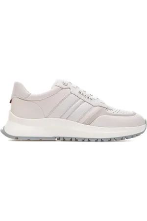 Bally Sko, Herre, Hvid, 41 1/2 EU, Uld, Stilfulde Sneakers Dessyeti045