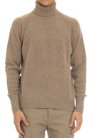 DRUMOHR Strik, Herre, Grå, XL, Uld, Dove Grey Uld Sweater