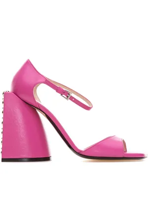 Nº21 Sko, Dame, Lyserød, 40 EU, Uld, Stilfulde Sommer Sandaler
