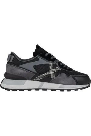 Munich Sko, Dame, Sort, 38 EU, Læder, Retro-sporty Pulsar Sort Sneakers