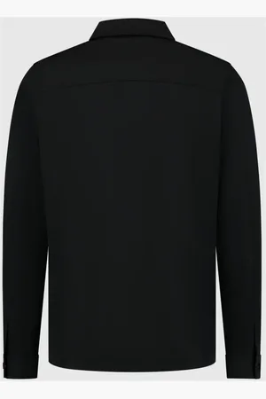 Pure Path Jakke, Herre, Sort, S, Stretch Overshirt i Sort