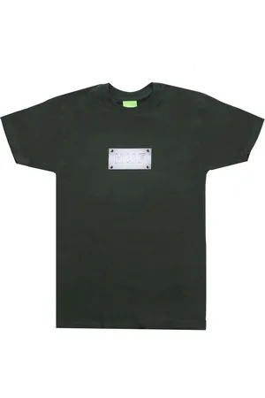 Huf Top, Herre, Grøn, S, Bomuld, Skovgrøn Herre Tee Kortærmet