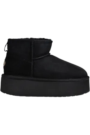 Emu Sko, Dame, Sort, 40 EU, Uld, Micro Flatform Damesko