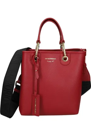 Giorgio Armani Taske, Dame, Rød, ONE SIZE, Bordeaux Syntetisk Dame Shopping Taske
