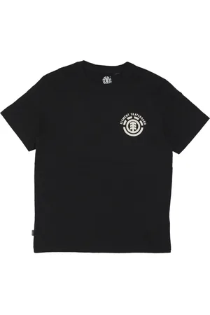 Element Top, Herre, Sort, XS, Bomuld, Flint Herre T-shirt